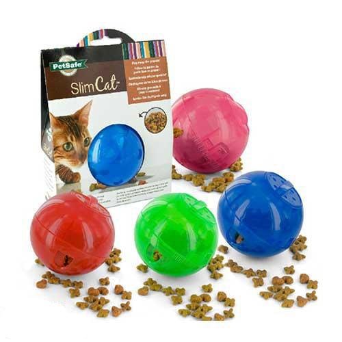 Slimcat Interactive Cat Toy Ball Feeder