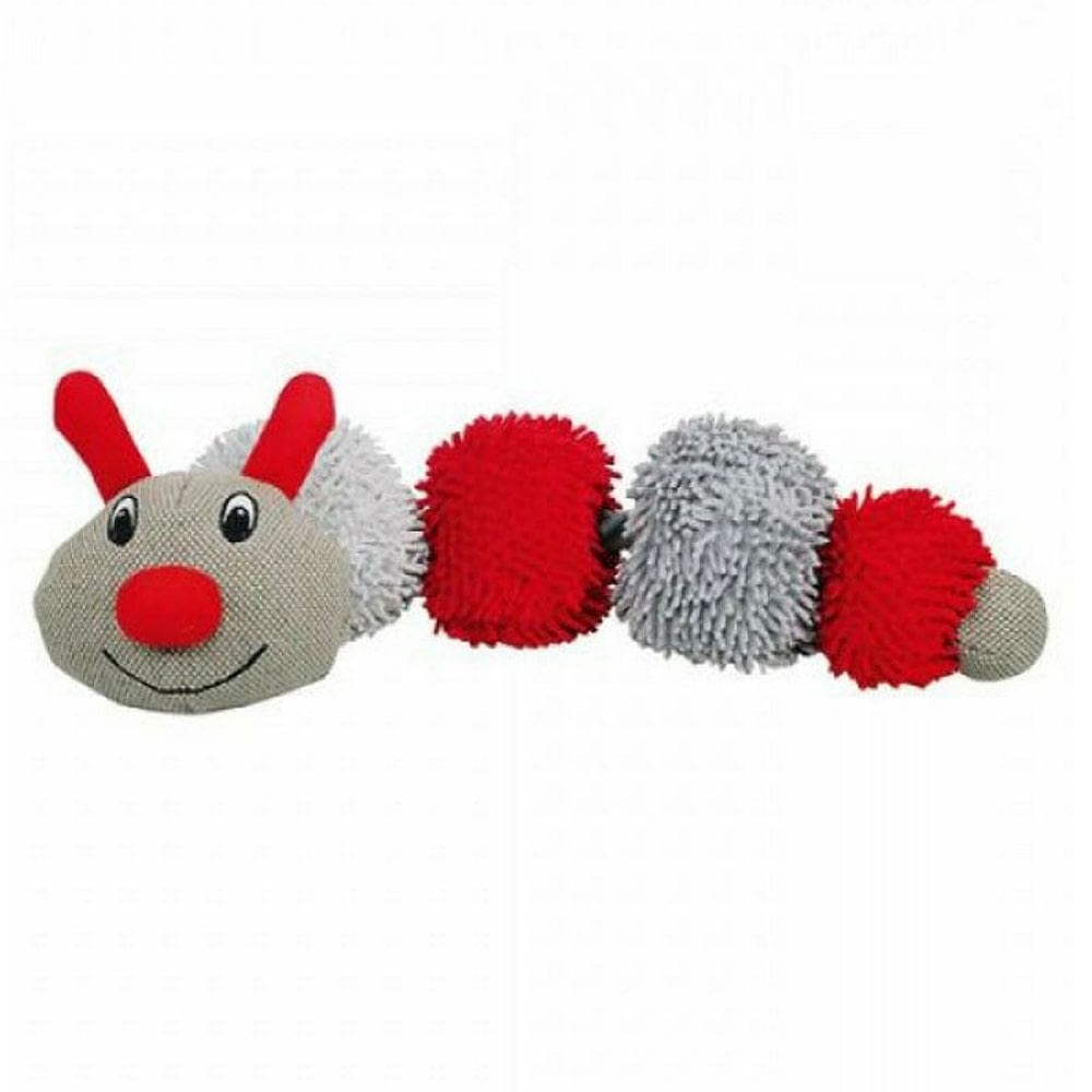 caterpillar dog toy