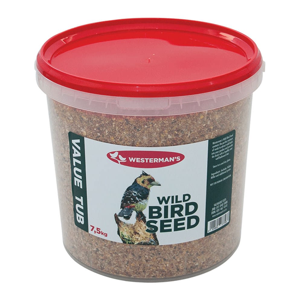 Westerman’s Wild Bird Seed Value Tub Pet Hero