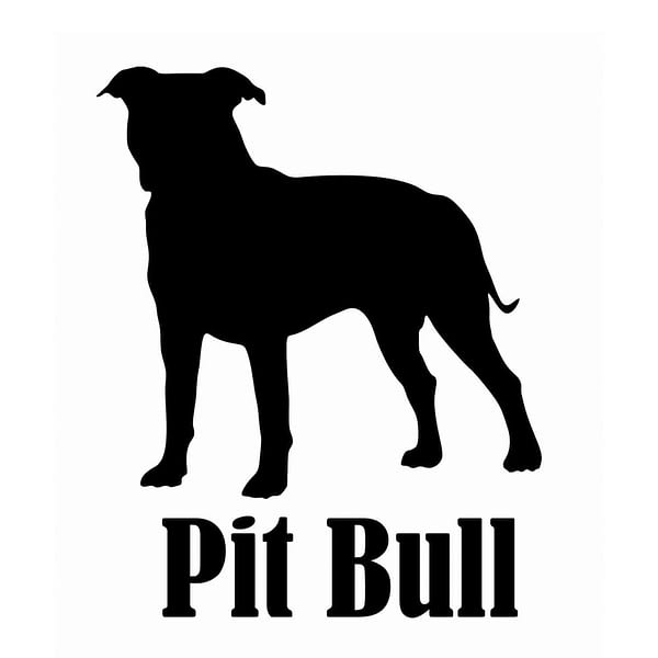 Billabone Silhouette Sticker - Pit-Bull