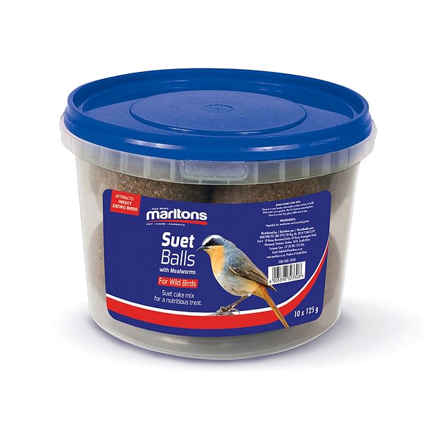 Marltons Suet Balls With Mealworms