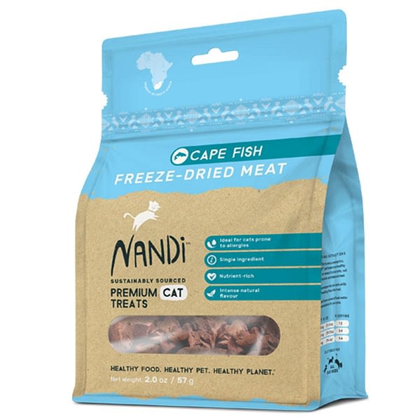 Nandi Freeze Dried Meat Fish Cat Treats