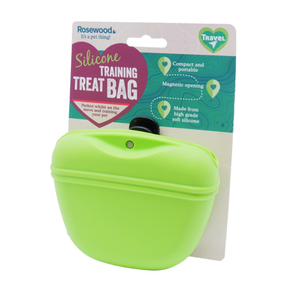 Rosewood Silicone Training Treat Bag Pet Hero