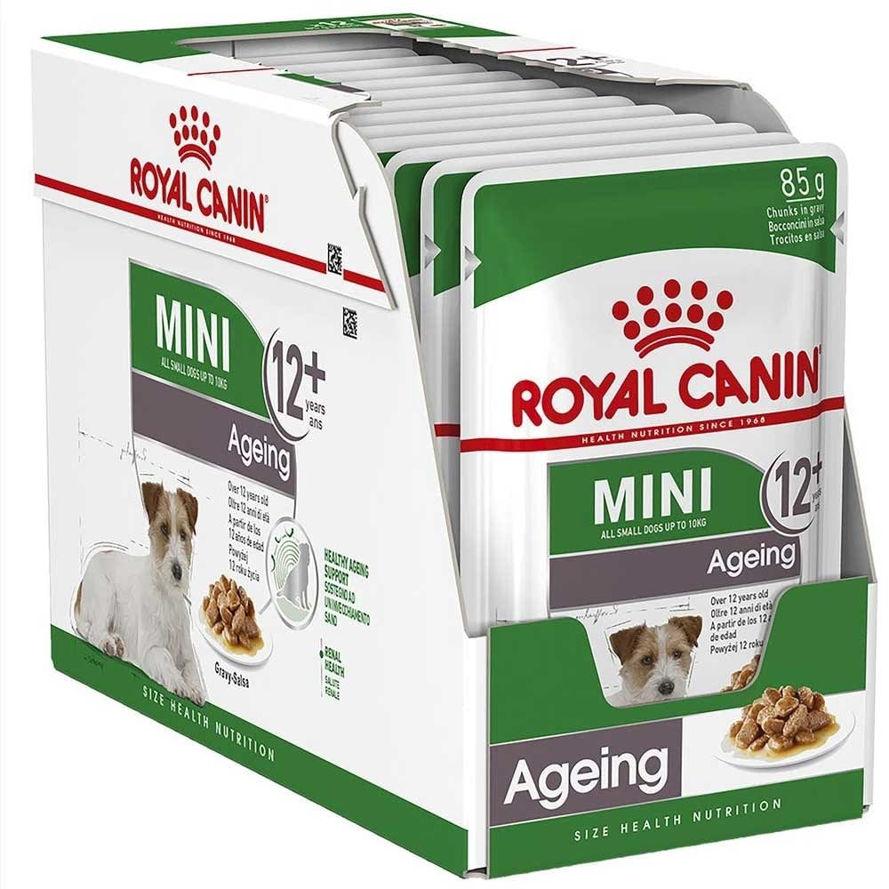 Royal Canin Mini Ageing 12+Wet Food Pouch Pet Hero