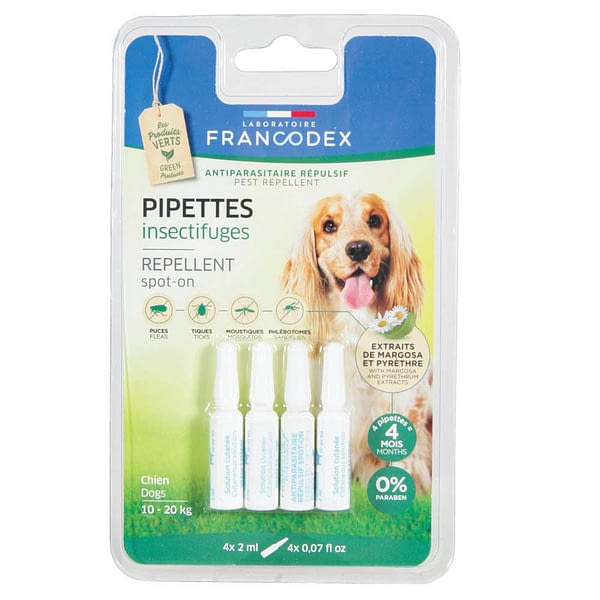 Francodex Repellent Spot-on Medium Dog