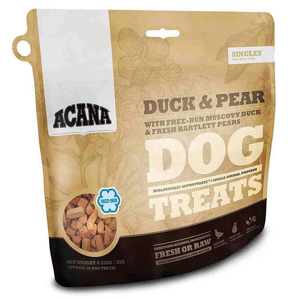 Acana Singles Free-Run Duck Freeze-Dried Treats for Dogs