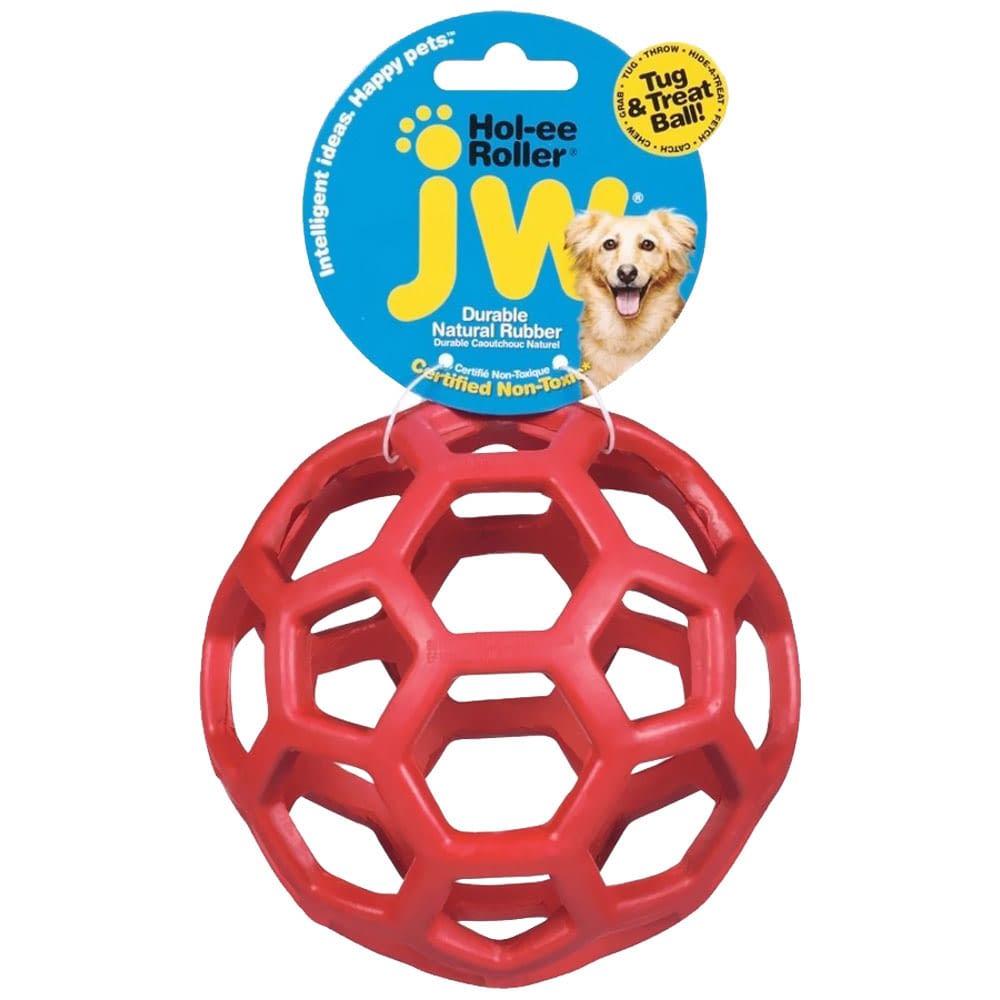 JW Pets Holee Roller Dog Toy Pet Hero