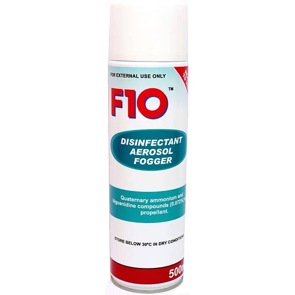 F10 Disinfectant Aerosol Fogger 500 ml