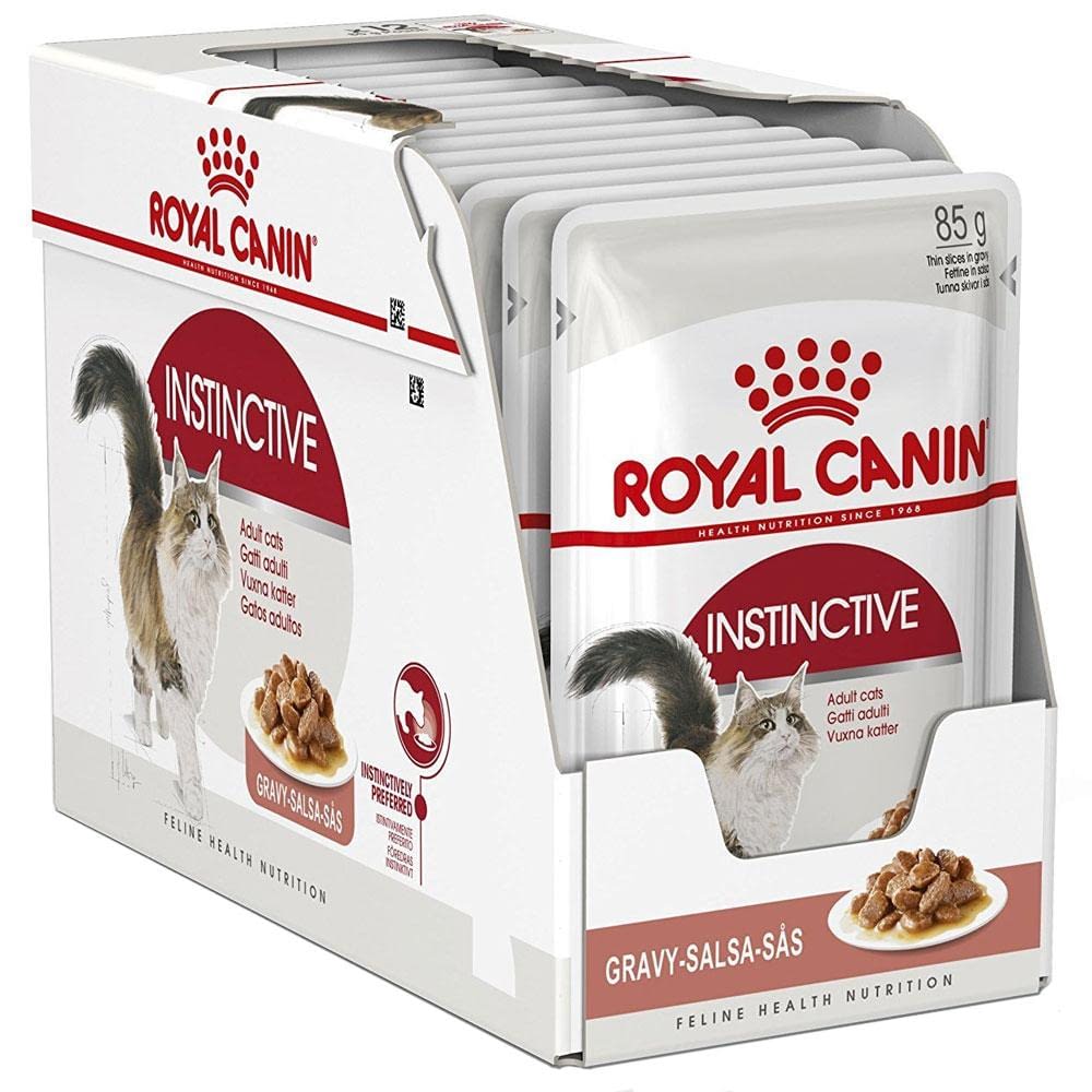 Royal Canin Instinctive Adult Wet Cat Food Chunks in Gravy