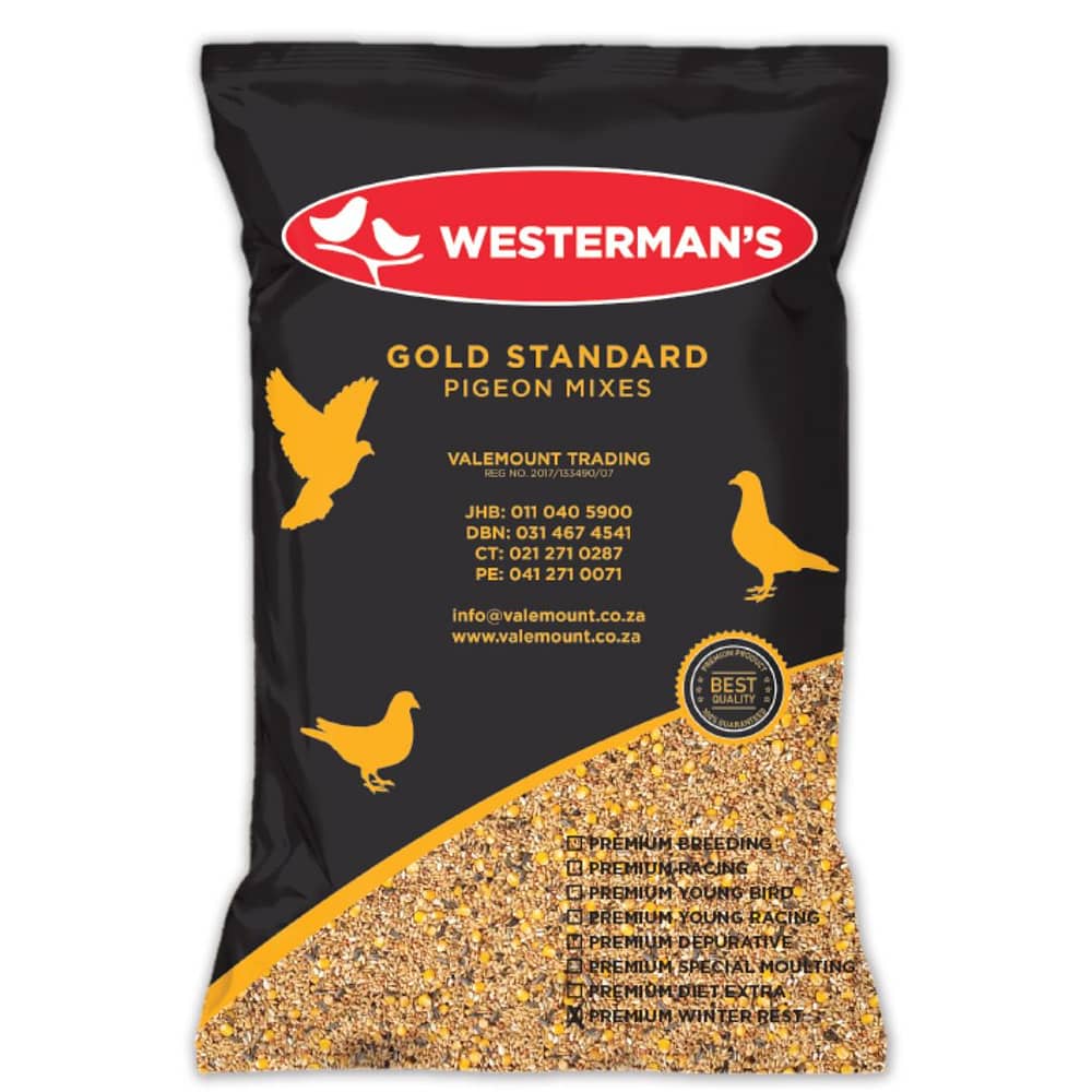 Westerman’s Gold Standard Premium Off Season Rest Pigeon Food