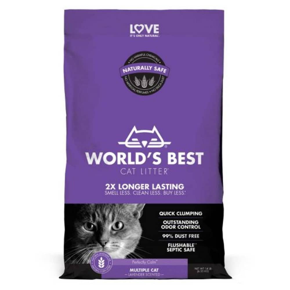 World's Best Cat Litter Lavender Scented