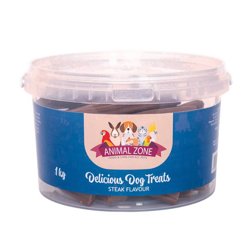 Animal Zone Dog Treats - Steak