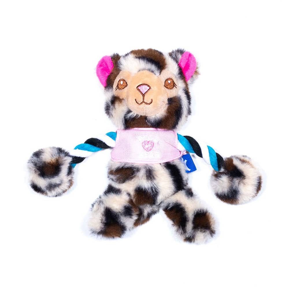 Animal Planet Plush/Rope Leopard Toy