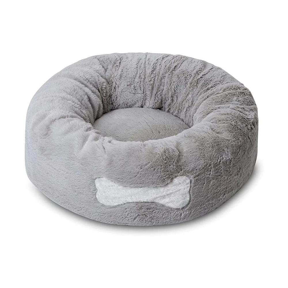 Mikki Calming Donut Bed (Grey)