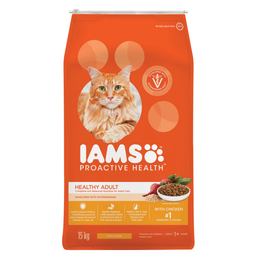 IAMS PROACTIVE HEALTH Healthy Adult Cat Food with Chicken