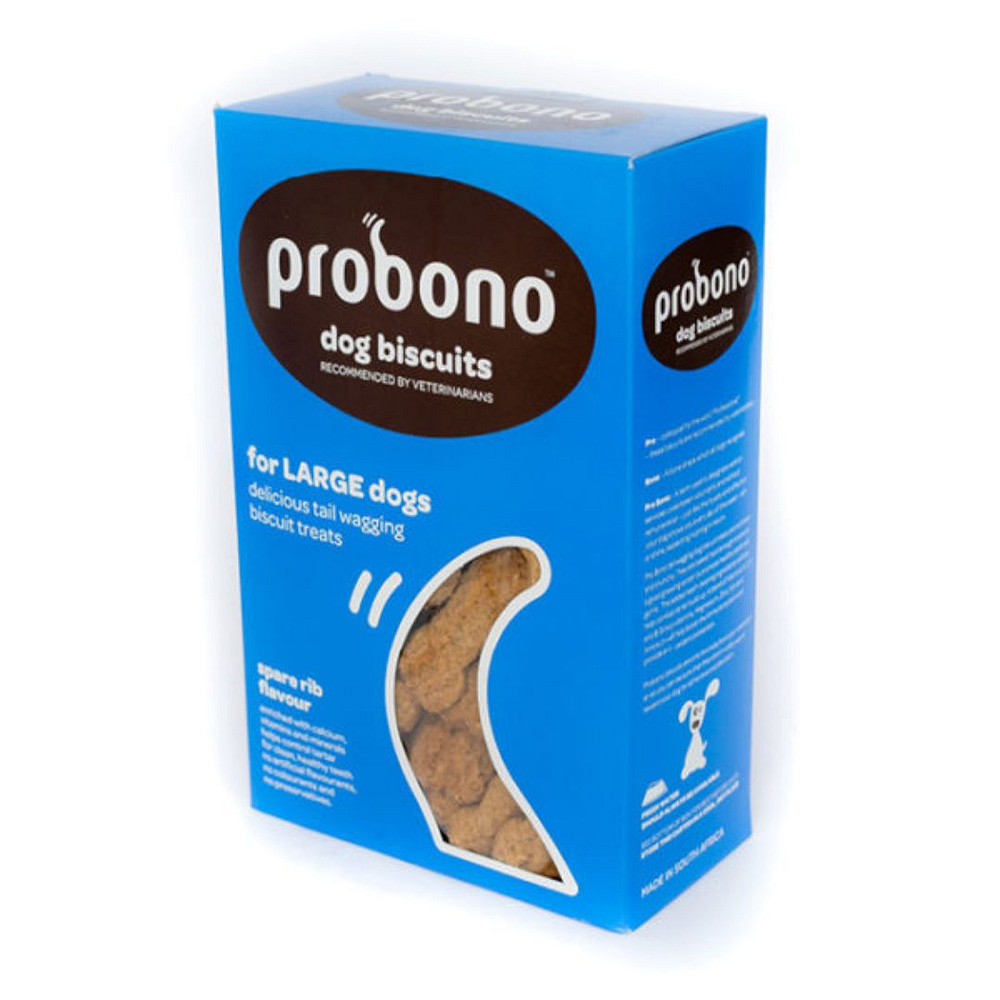 ProBono Spare Ribs Large Dog Biscuits