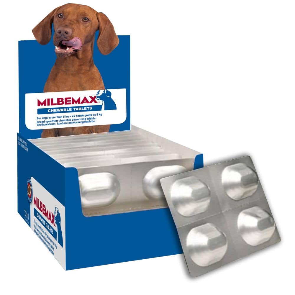 Milbemax Dog Chew Tablet for 25 kg Dogs Pet Hero