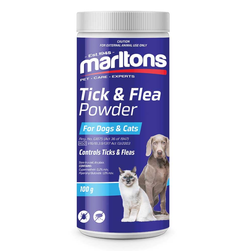 Marltons Tick and Flea Powder Pet Hero