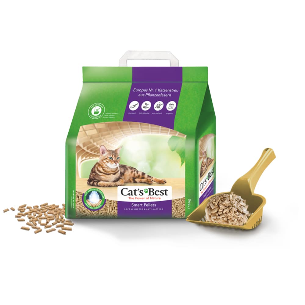 Cat's Best Smart Pellets Clumping Cat Litter Pet Hero