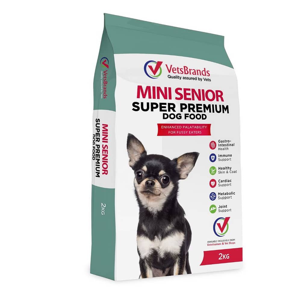 VetsBrands Mini Senior Super Premium Dog Food