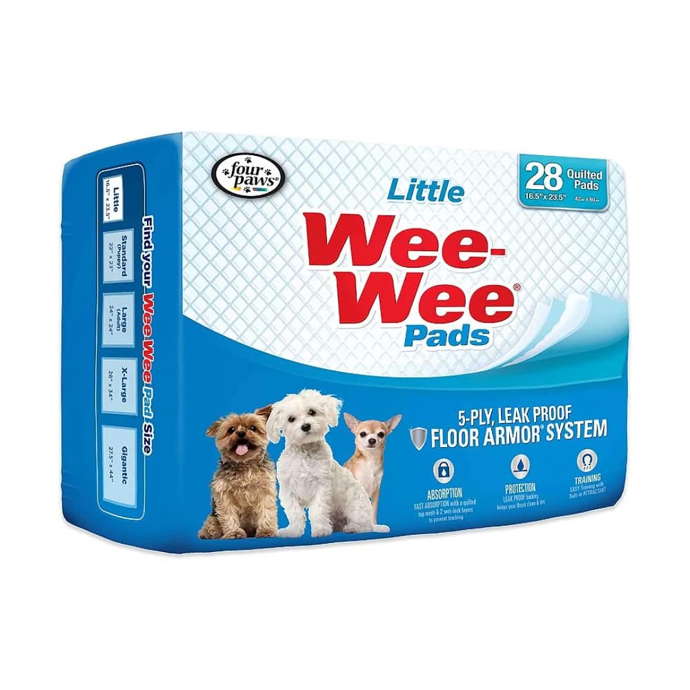 Wee-Wee Little Dog Training Pads Pet Hero