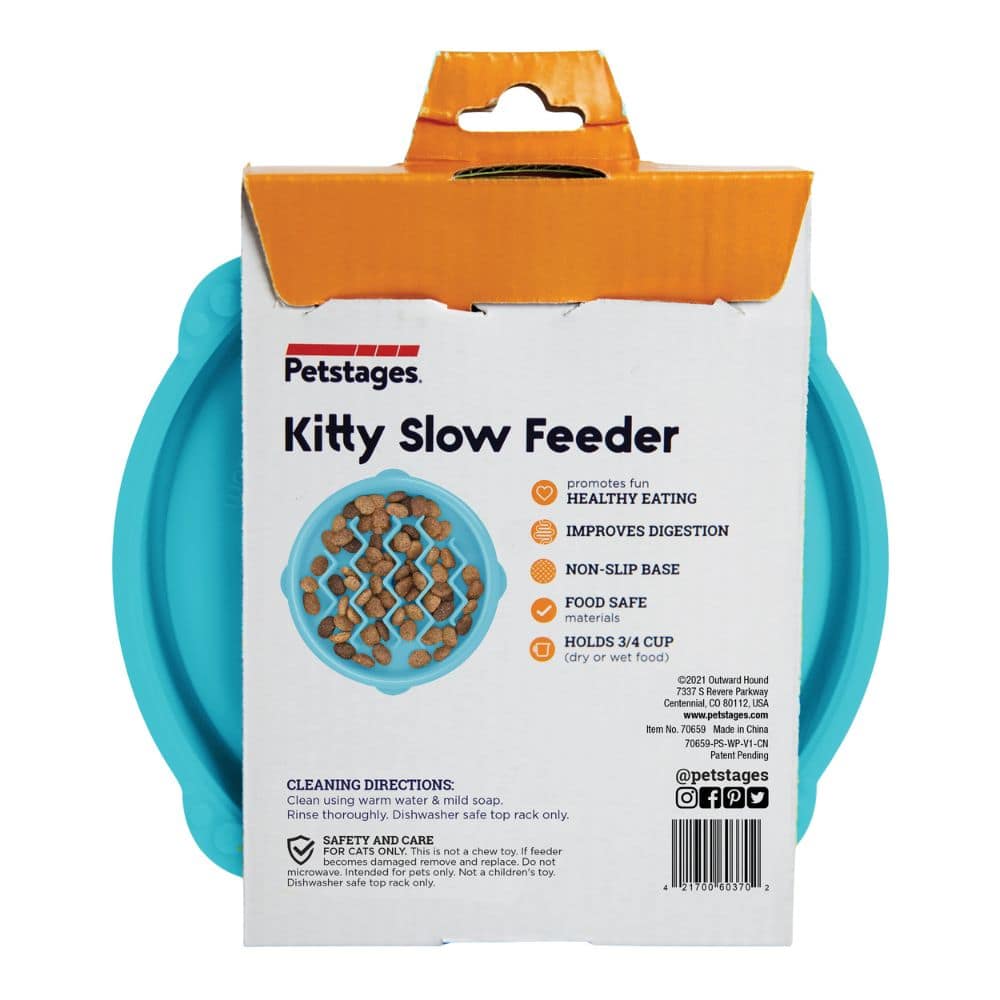Outward Hound Kitty Slow Feeder Pet Hero