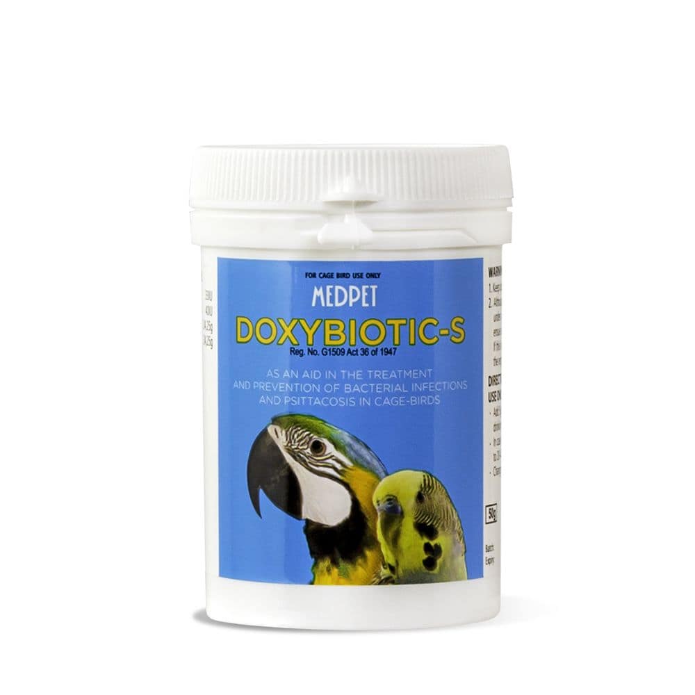 Medpet Doxybiotic-S For Single Cage Birds Pet Hero