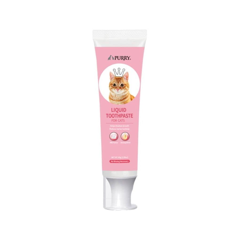 Purry Cat Liquid Toothpaste Milk Flavour Pet Hero