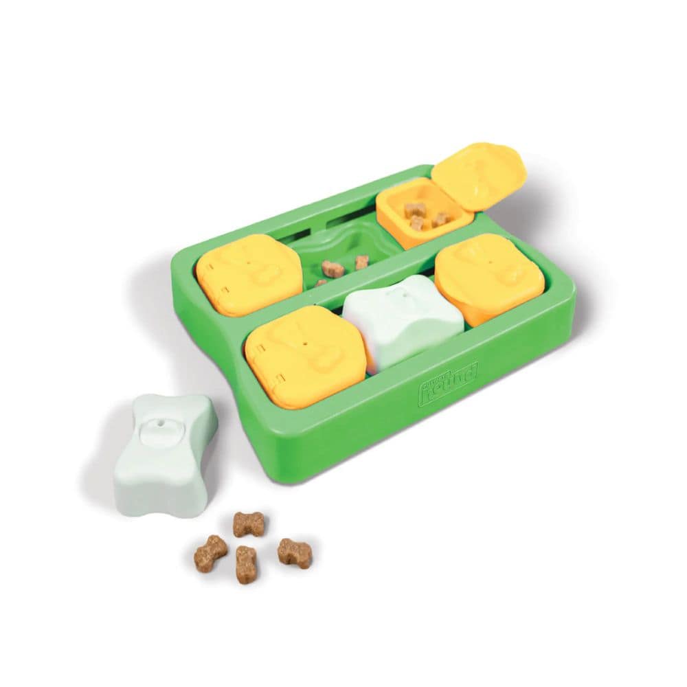 Nina Ottosson Dog Brick Treat Dispensing Dog Toy | Pet Hero
