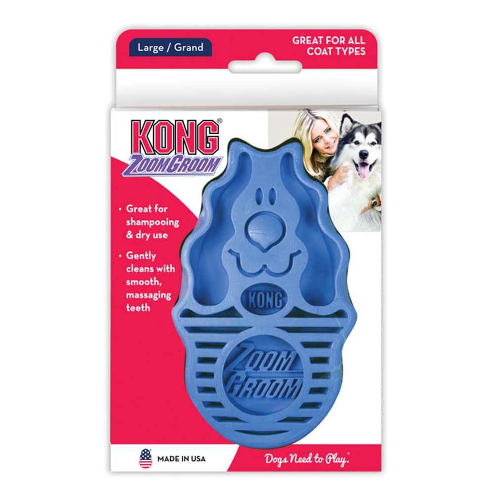 Kong Zoom Groom For Dogs Pet Hero