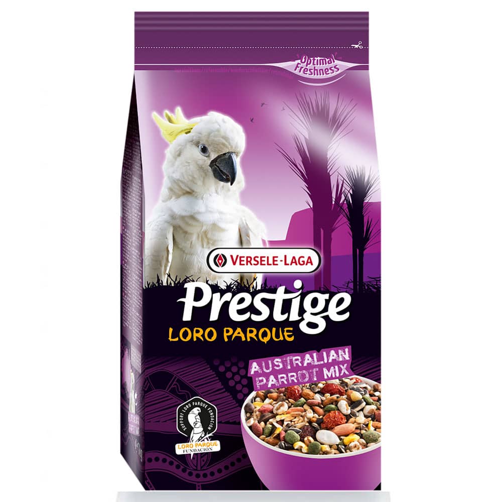 prestige premium parrot food