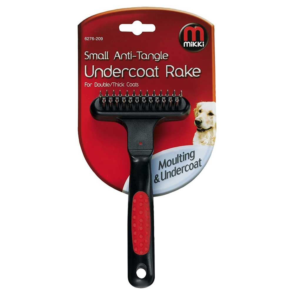 Mikki Anti Tangle Undercoat Rake For Thick Coats Pet Hero