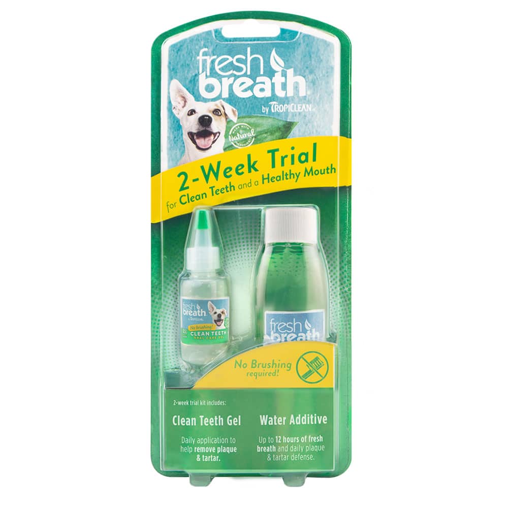 TropiClean Fresh Breath Dental Trial Kit | Pet Hero