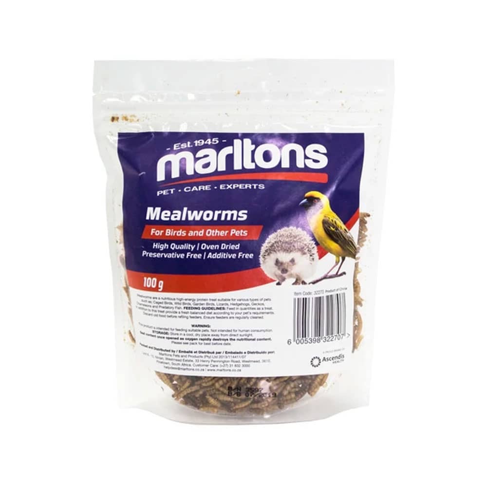 dried mealworms for dogs