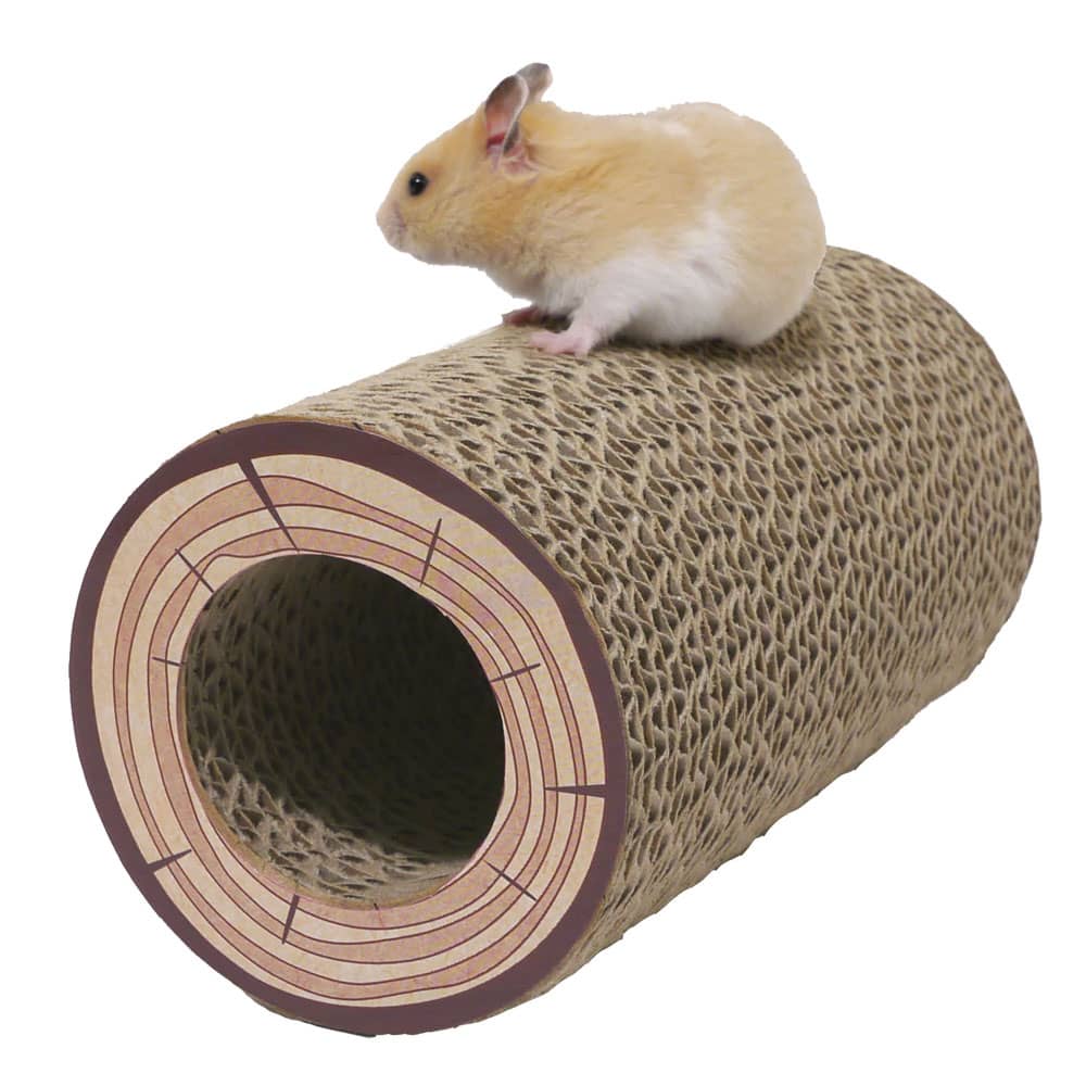 Rosewood Shred-a-log Small Animal Tunnel | Pet Hero