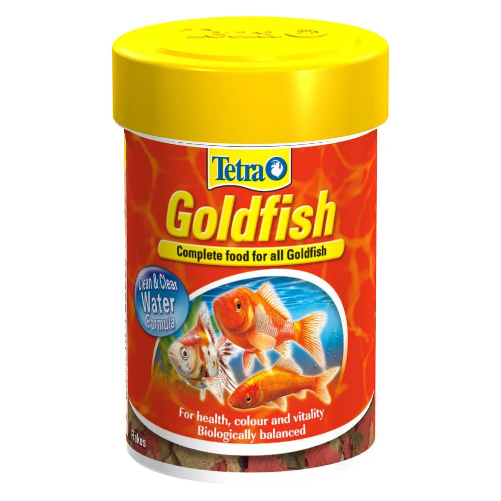 goldfish flakes tetra