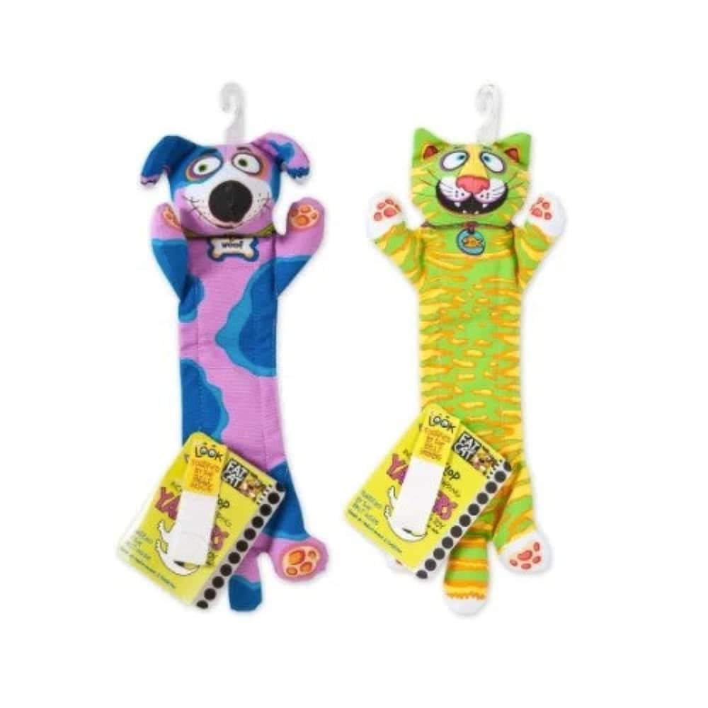 Fat Cat Classic Incredible Strapping Flip-Flop Yankers Dog Toy | Pet Hero