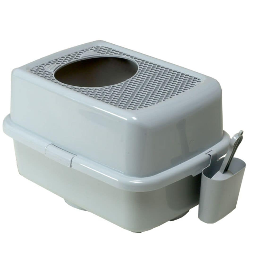 zaKatz zaHop Litter Tray with Scoop for Cat's Best Pet Hero