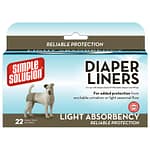 Simple Solution Diaper Liners - Light