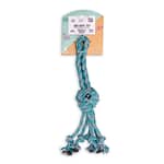 Ball-with-Tassel-Rope-Dog-Toy-Blue