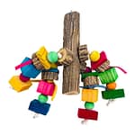 Sprogley - The Sekelbos Perch Bird Toy with Blocks and Beads- Mega