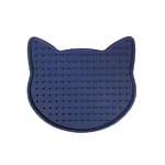 Rosewood Cat Head Lick Mat-blue