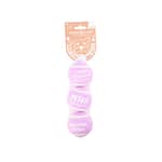 Dog’s Life Best Fetch-it Pack of 3 Medium Dog Tennis Balls-lilac