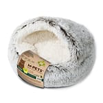 M-Pets Snugo Eco Cat Bed - Grey