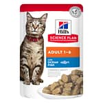 Hill’s Science Plan Adult Cat Wet Food Pouches Ocean Fish Flavour