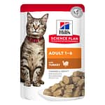 Hill’s Science Plan Adult Cat Wet Food Pouches Turkey Flavour