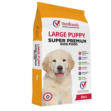 super premium large breed puppy food