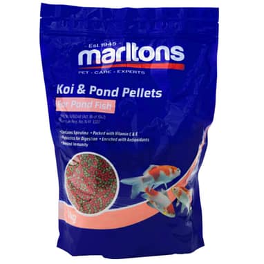 small koi pellets