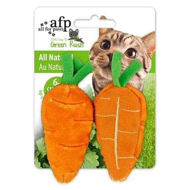 catnip carrot toy