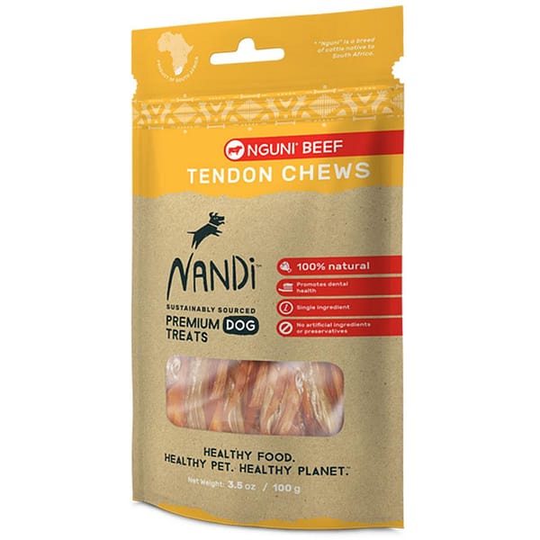 Nandi Tendon Chews Beef Dog Treats